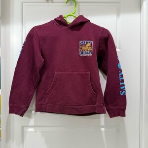 SALTY CREW Ink Slinger Boys Hoodie -
BURGUNDY Medium